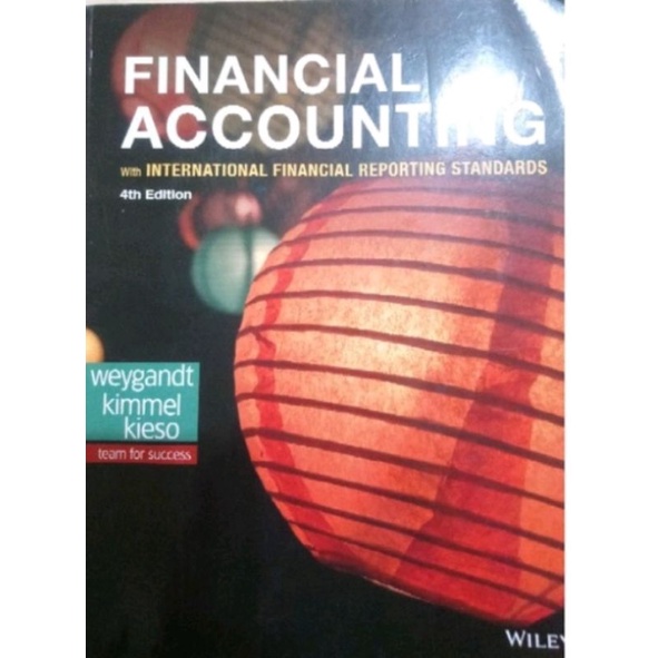 會計原文書 financial accounting 4th edition(二手書)
