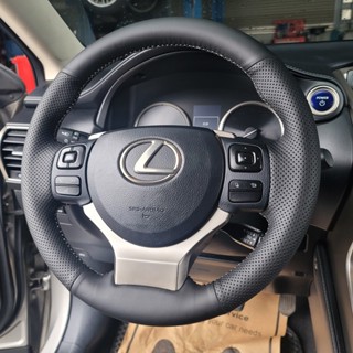 凌志Es200es300h專用手縫真皮把套雷克薩斯IS250 IS300Rx300nx ct200方向盤套真皮