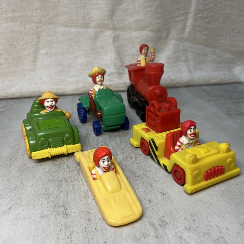 『老番顛』現貨 正版 絕版 麥當勞玩具 麥當勞叔叔 公仔 玩具 收藏 擺件 擺飾麥當勞四小福 主題人物