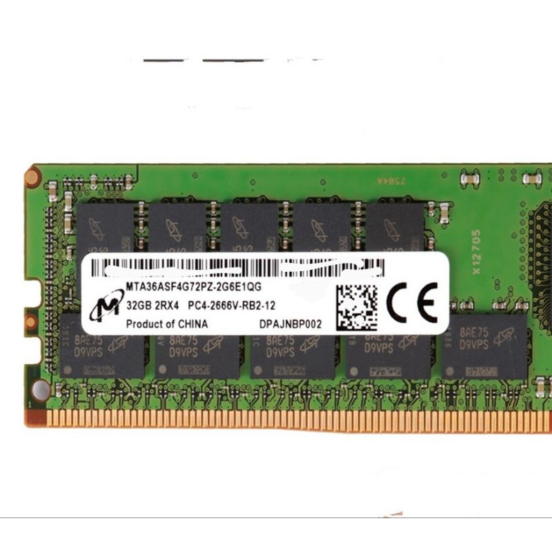 美光 Micron 32GB DDR4 2666 記憶體 ECC RDIMM