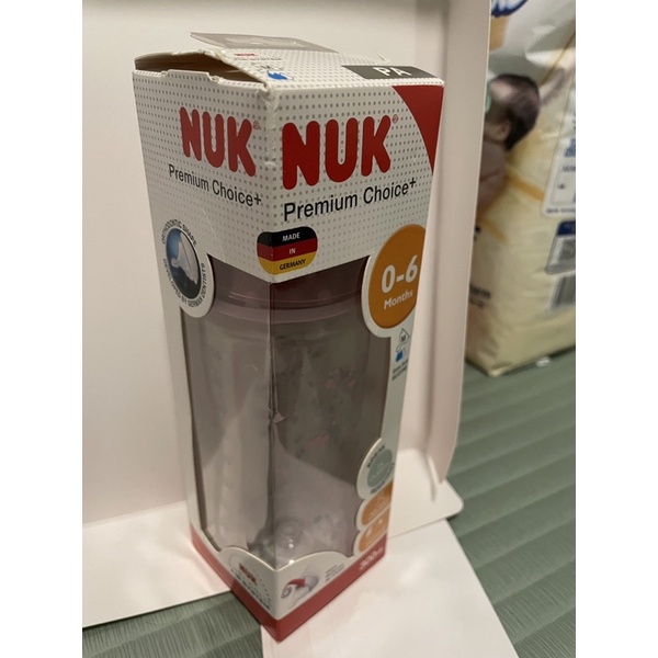 德國 NUK 寬口徑PA奶瓶300ml  未使用過