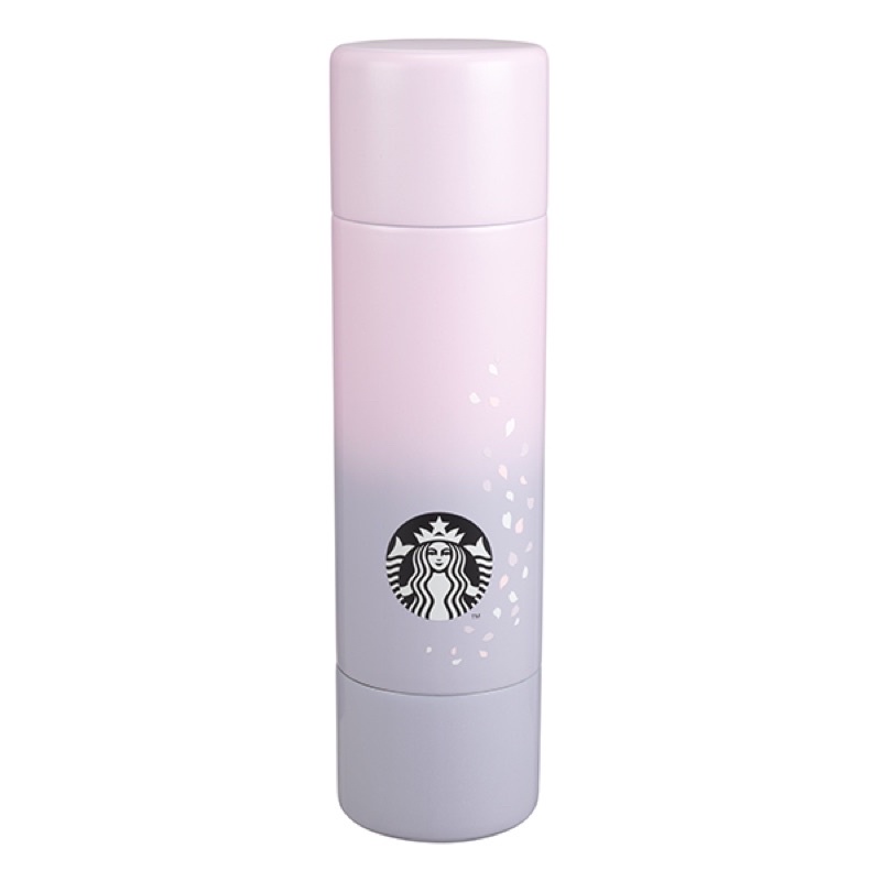 星巴克 Starbucks 🌸 櫻花 🌸漸層紫 紫不鏽鋼杯把手水瓶