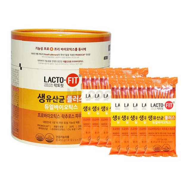 [韓國崇坤當] Lacto-fit PLUS 5X 益生菌 400g (200 pcs)