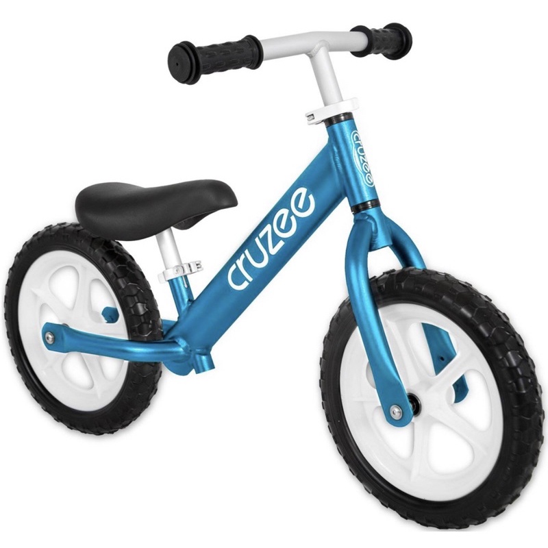 (CRUZEE) 二手超輕量鋁合金平衡滑步車 Push Bike 藍色