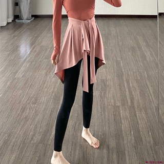 【臺出免運】廣場舞瑜伽服新款便攜式綁帶一片裙舞蹈防走光運動健身百搭遮臀鯊魚褲 打底褲 芭比褲 瑜伽套裝 運動褲
