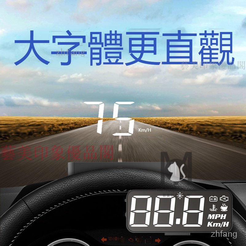 【滿額免運】Honda本田 HRV H90 OBD2 HUD 抬頭顯示器 汽車抬頭顯示器 車用抬頭顯示器 TEXM