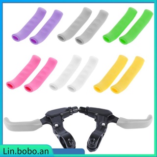 1 Pair Soft Bike Brake Lever Cover Grip Guard Protector Hand