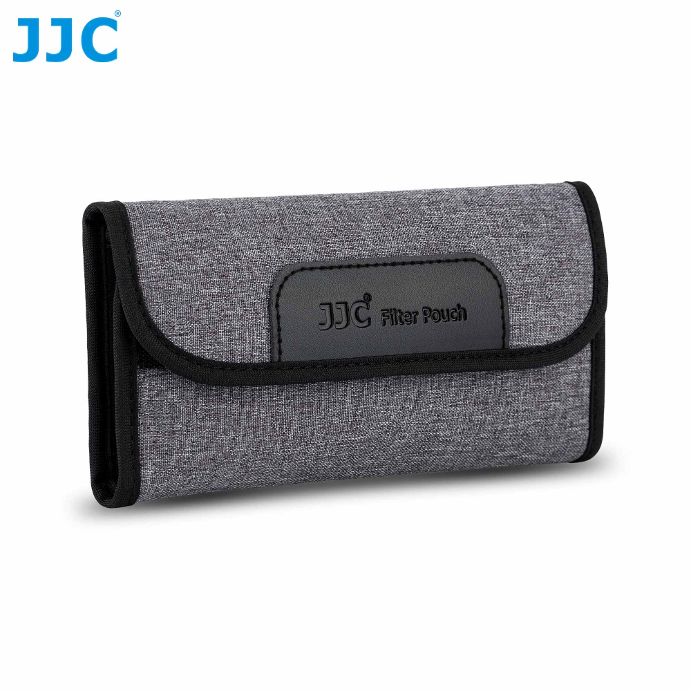 JJC 摺疊式超薄濾鏡包 附贈濾鏡清潔布 4片裝濾鏡收納包 便攜口袋濾鏡包 UV ND CPL BD 等濾鏡保護包