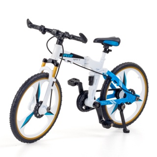 🔥門市現貨🔥仿真1-10色寶88243合金折疊自行車模型擺件兒童玩具禮物