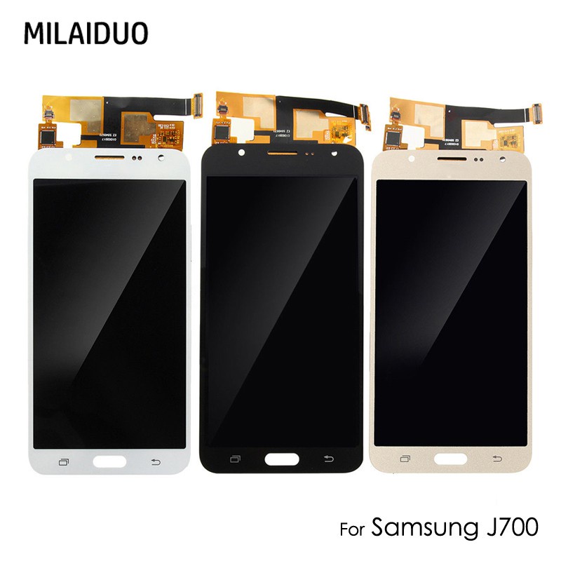 ☟ 適用於 Galaxy J7 2015 J700 SM-J700F 螢幕總成液晶螢