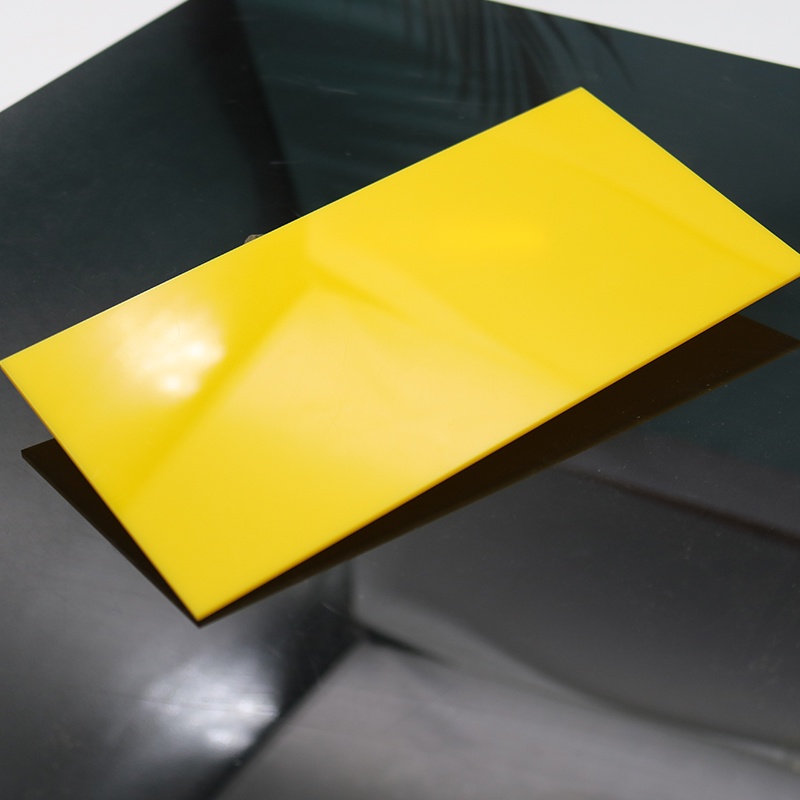 壓克力板 壓克力 各尺寸 客製化 彩色壓克力板 黃色 彩色不透明有機玻璃亞克力板 鏡面倒影板 燈箱透光板3mm