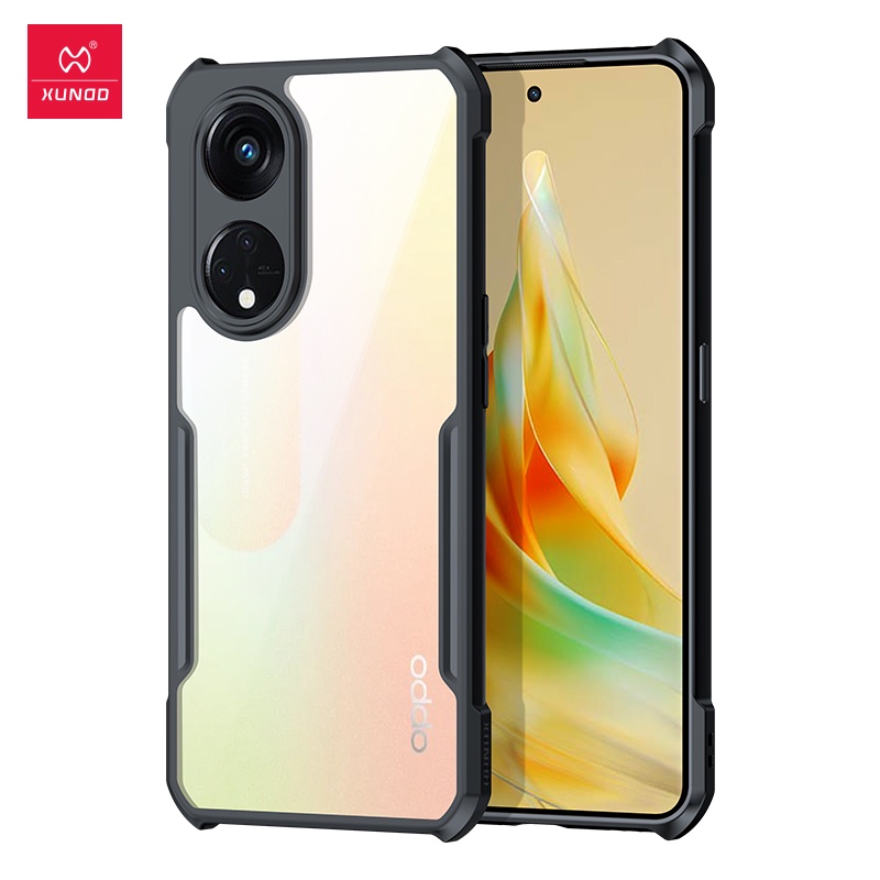 XUNDD 訊迪 Oppo Reno8 T 5G 手機殼 Oppo A1 Pro 手機殼透明外殼氣囊防摔保護殼