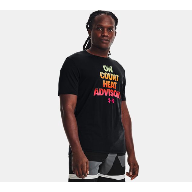 ➕鞋家➕ 男裝 UNDER ARMOUR UA Basketball Graphic 運動 短袖 黑色 1370234