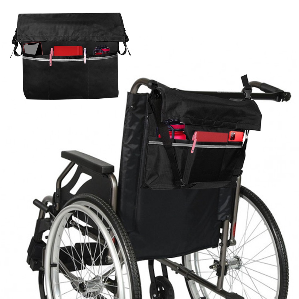 高品質新品大容量輪椅背包 輪椅靠背收納袋 wheelchair backpack