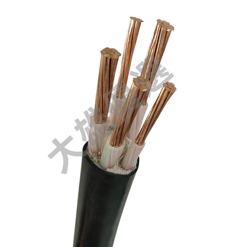國標電纜YJV 2 3 4 5芯10 16 25 35平方戶外抗老化純銅線銅芯電線