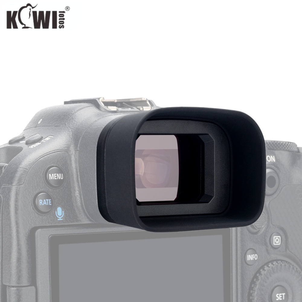 KIWI fotos 佳能相機眼罩 Canon EOS R3 取景器專用軟矽膠護目罩 替代佳能ER-h和ER-hE