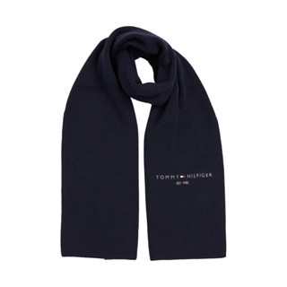 TOMMY HILFIGER HORIZON 藍色圍巾 HORIZON FLAT KNIT SCARF MENS