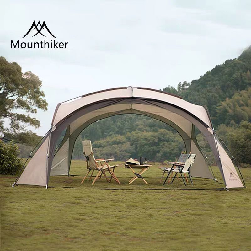 上新山之客戶外露營穹頂帳篷圓形大天幕多人大容量涼蓬限定