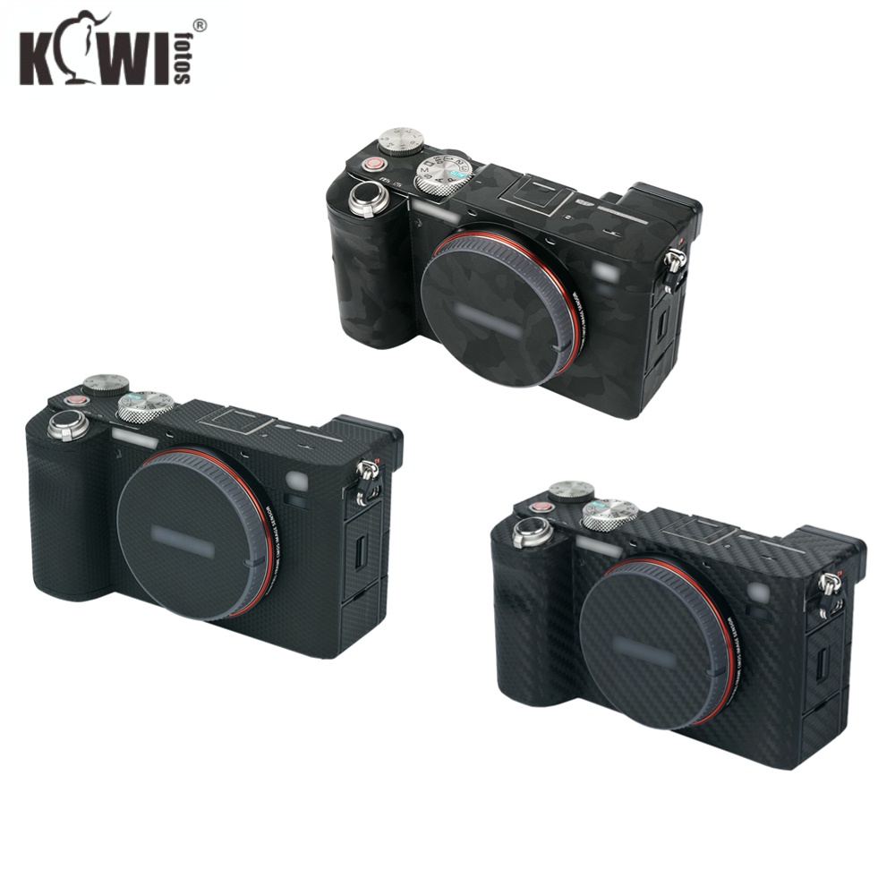 KIWI fotos 索尼A7C相機3M無痕膠包膜 Sony A7C 機身專用防刮保護裝飾貼紙 撕下不留殘不傷機無氣泡