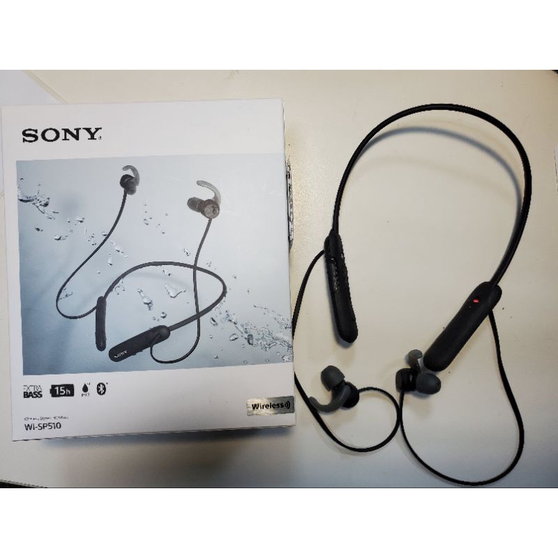 sony 防水藍牙耳機WI-SP510(公司貨)