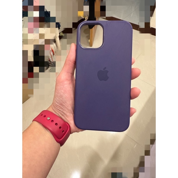 Apple 紫矽膠 IPhone 12PRO MagSafe 原廠手機殼