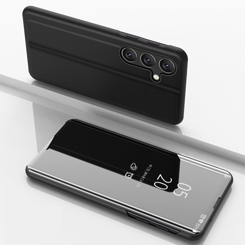 SAMSUNG 三星 Galaxy A54 5G/A14 5G 豪華智能透明鏡面翻蓋支架支架手機殼保護套