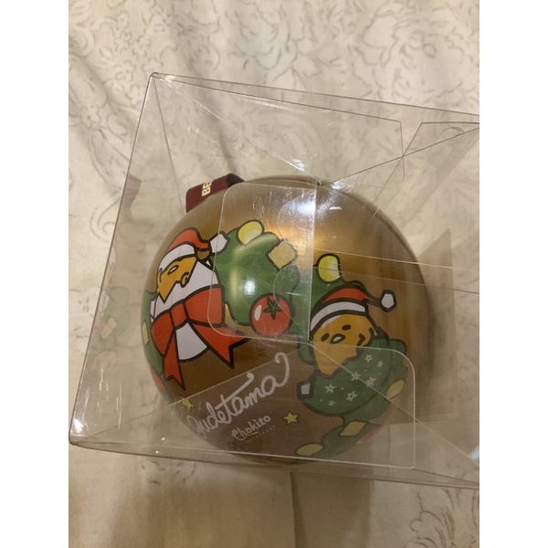 蛋黃哥-巧趣多三麗鷗聖誕球（只有鐵盒球，裡面無巧克力)