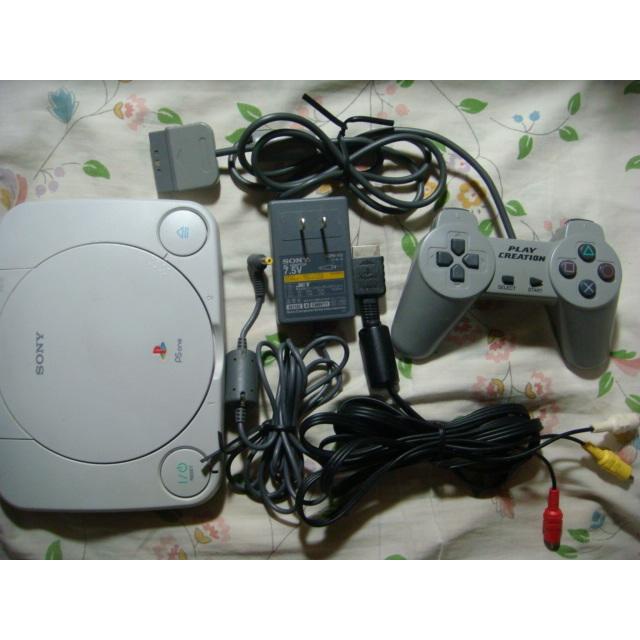 SONY PlayStation one PSone 遊戲主機 SCPH-100 封面圖合售無拆賣