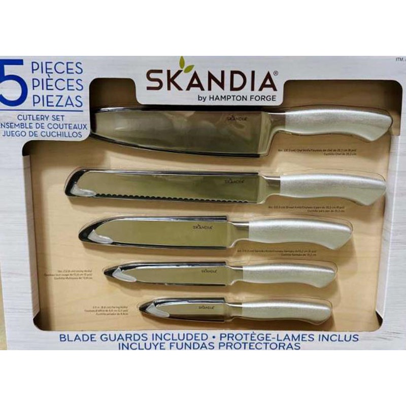 SKANDIA 不鏽鋼刀具5件組 C138602 COSCO代購