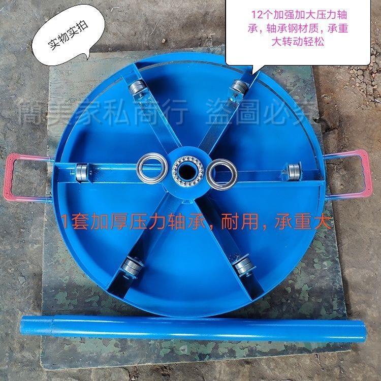 可開發票 電纜電線放線圓盤光纜放線盤轉盤光纖放線架鋼絲繩放繩器放線神器