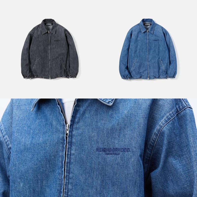 NEIGHBORHOOD 23SS DENIM ZIP WORK JACKET - www.akademackikboks.rs