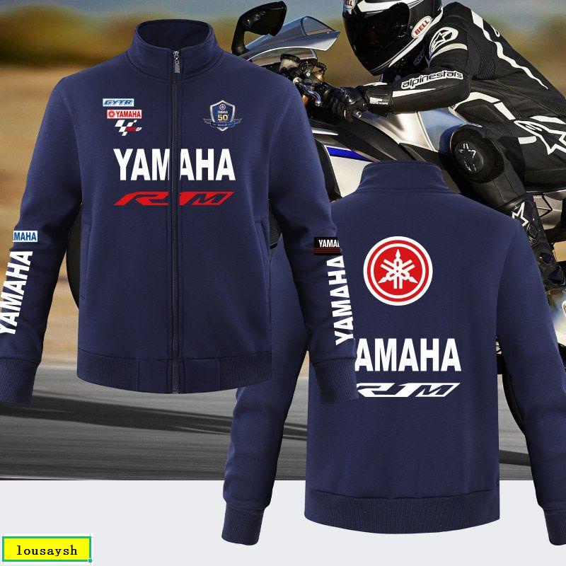 機車服外套YAMAHA雅馬哈r1m MotoGP摩托廠隊騎行服男潮牌運動衛衣【精品服飾】