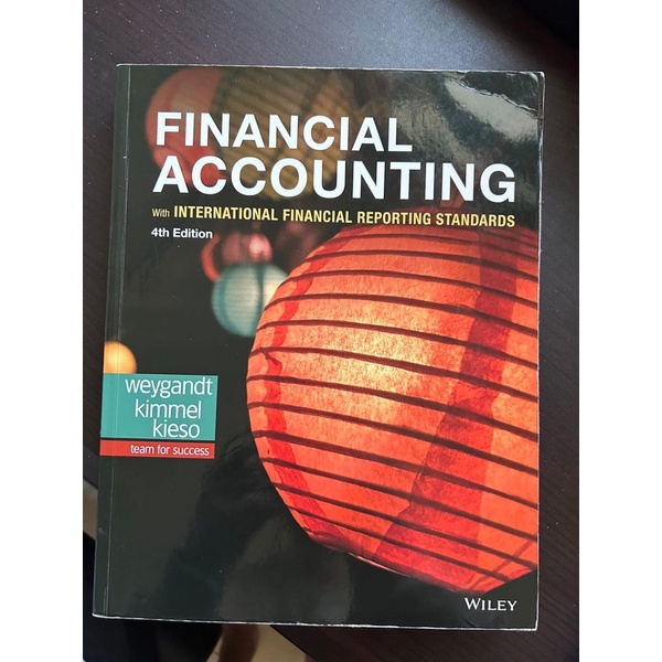 代售 Financial Accounting With IFRS 4th edition 會計學原文書