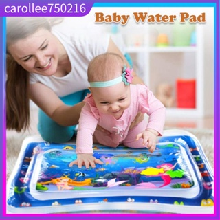 Baby Kid Water Play Mat Dolphin Inflatable Infant Tummy Time