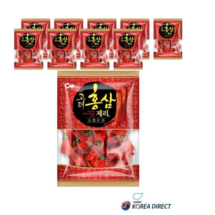 韓國  GW 高麗紅蔘軟糖350gx5包/350gx10包