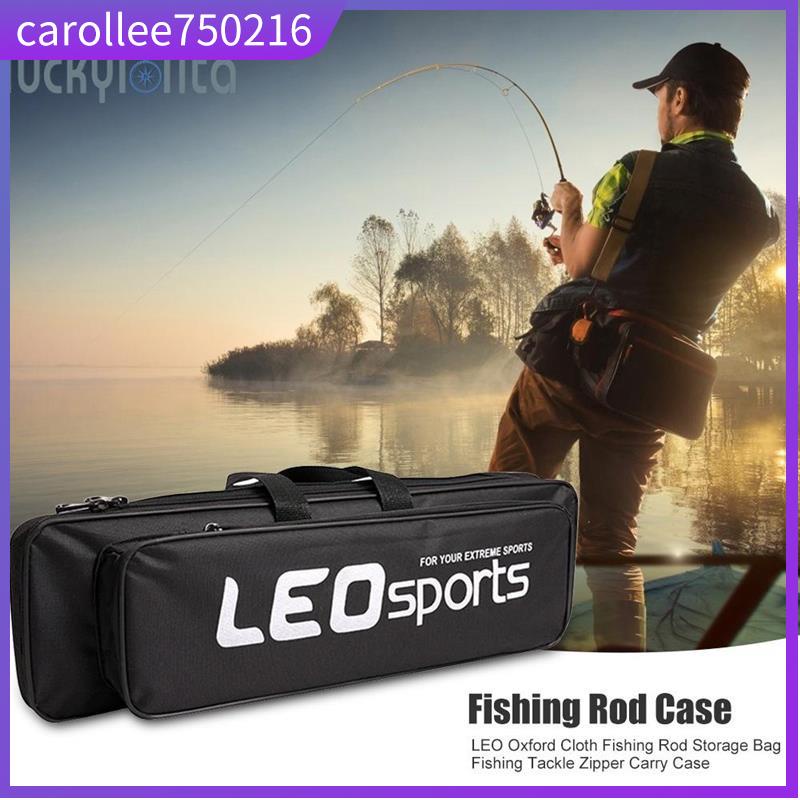 LEO Oxford Cloth Fishing Rod Storage Bag Fishing Tackle Zipp