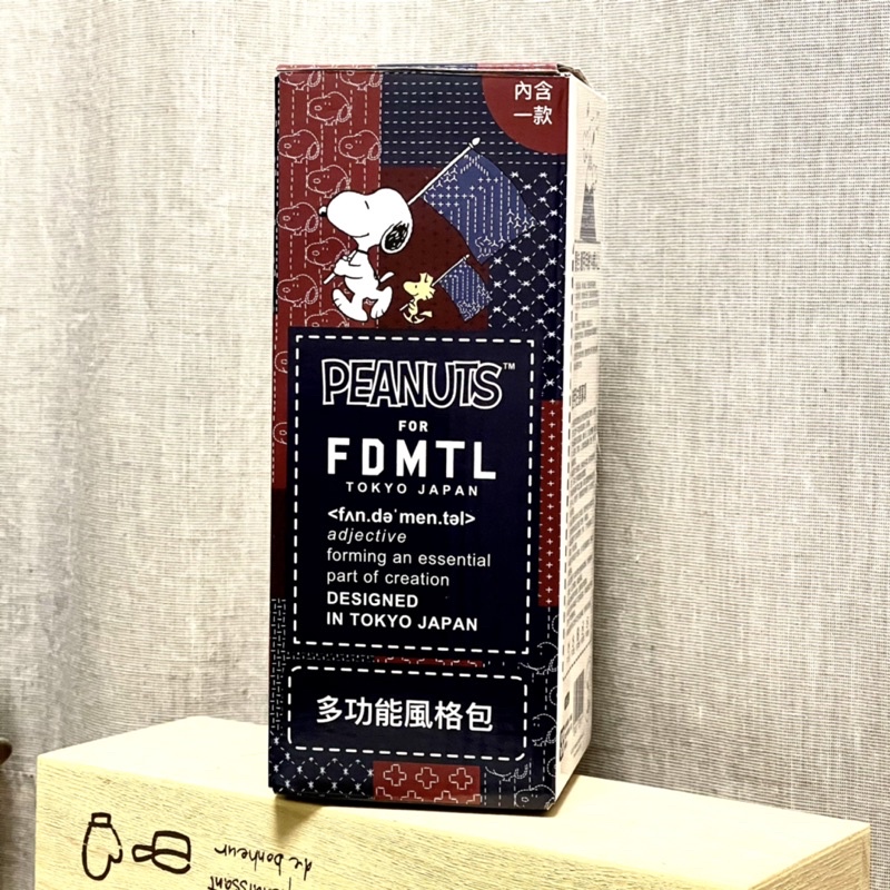 全新現貨✨當天寄出✨7-11史努比「PEANUTS for FDMTL東京。潮。丹寧」✅多功能風格包｜抽繩大托特包｜