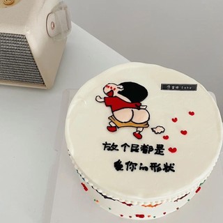 【春野】蛋糕裝飾 巧克力轉印紙 免手繪 便捷 搞怪 小新圖案可愛卡通