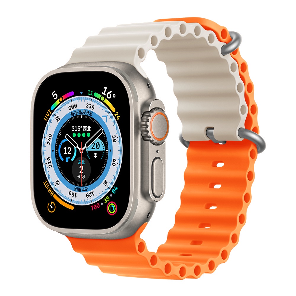 高山 海洋 回環錶帶 適用於 Apple Watch ultra 8 7 6 5 SE 蘋果手錶 49mm 45mm