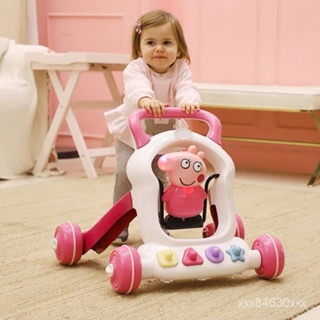 嬰幼兒用品 玩具 嬰幼兒童寶寶學步車多功能防側翻6/7-18個月助步車手推車帶音樂