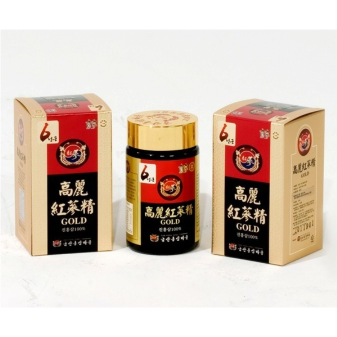 韓國 6年根高麗紅蔘精gold 蔘膏240g /紅蔘濃縮液100%