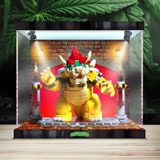 最佳化&*精選*用適樂高71411強大的酷霸王超級馬裡奧系列收納亞克力防塵展示盒高品質新品精品優品熱賣限時下殺特惠特賣耐用