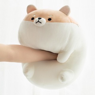 ✨門市熱銷✨日系卡通柴犬毛絨玩具趴趴狗公仔軟體娃娃超萌可愛玩偶女生睡覺抱枕生日禮物