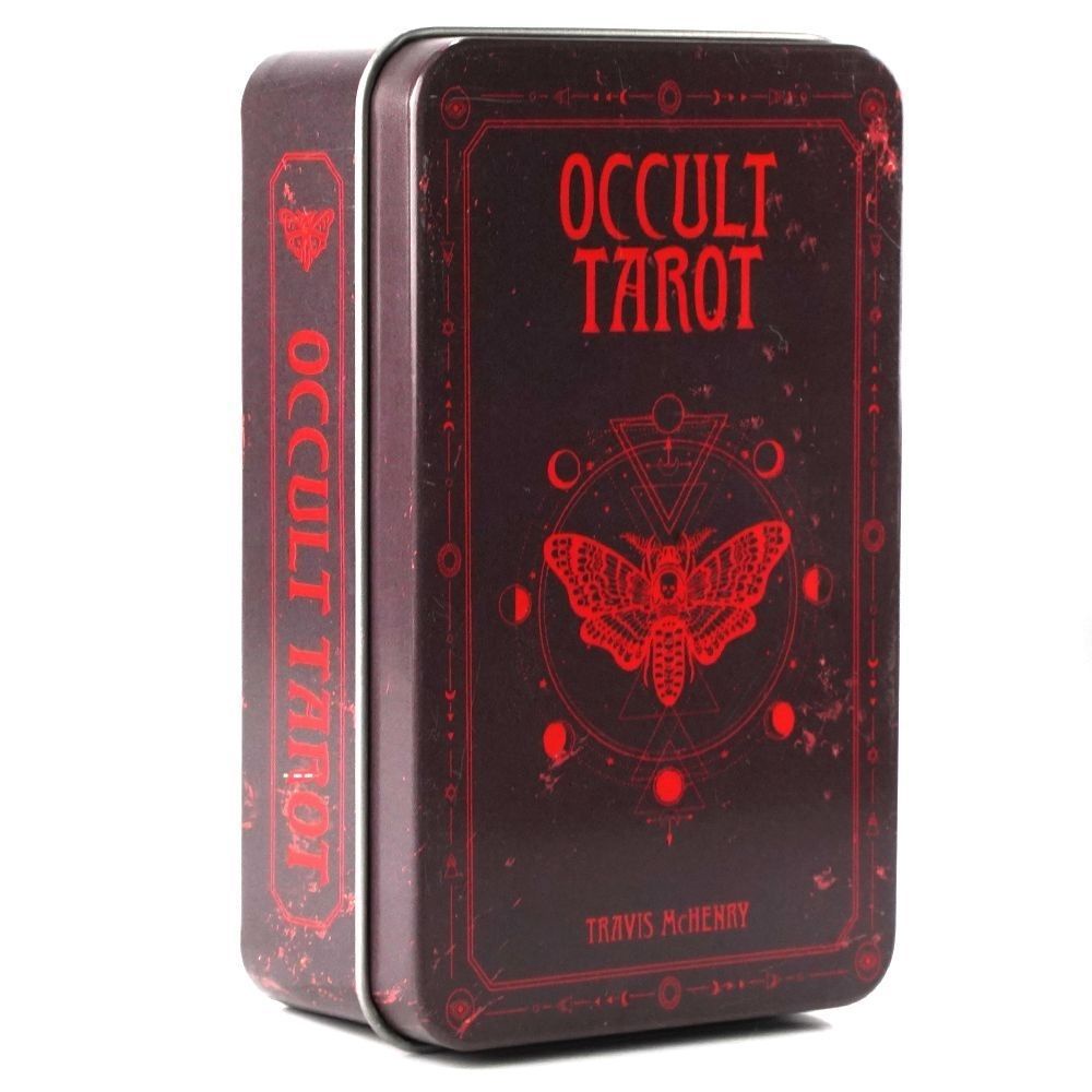 鐵盒 Occult Tarot 隱秘塔羅牌 桌游休閑塔羅