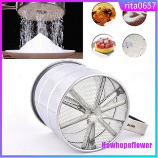 Stainless Steel Flour Sifter Fine Mesh Sieve Sifter For For