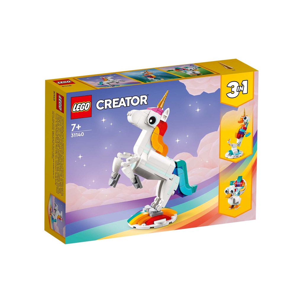 【台中OX創玩所】 LEGO 31140 創意三合一系列 魔幻獨角獸 CREATOR 3in1 樂高