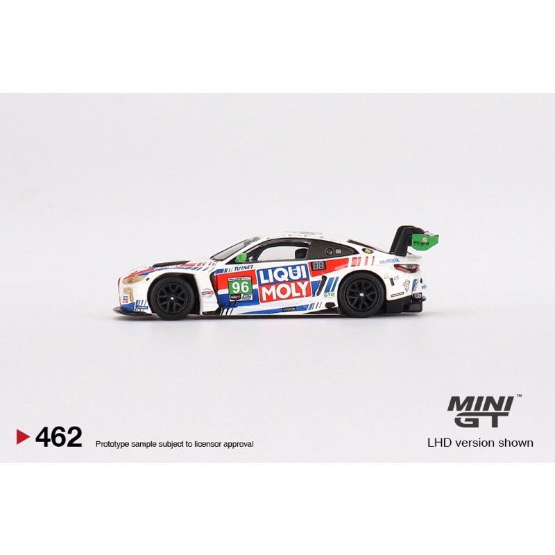 Mini GT 1/64模型車 #462 BMW M4 GT3 #96 2022 IMSA Daytona 24 Hrs