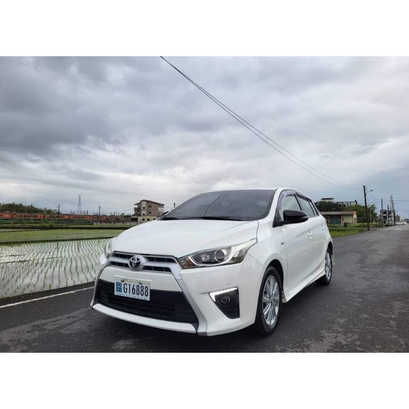 誠售二手車 2014年Toyota Yaris 1.5 G 認證中古車 免保人 免頭期款中古車 便宜代步車 歡迎議價