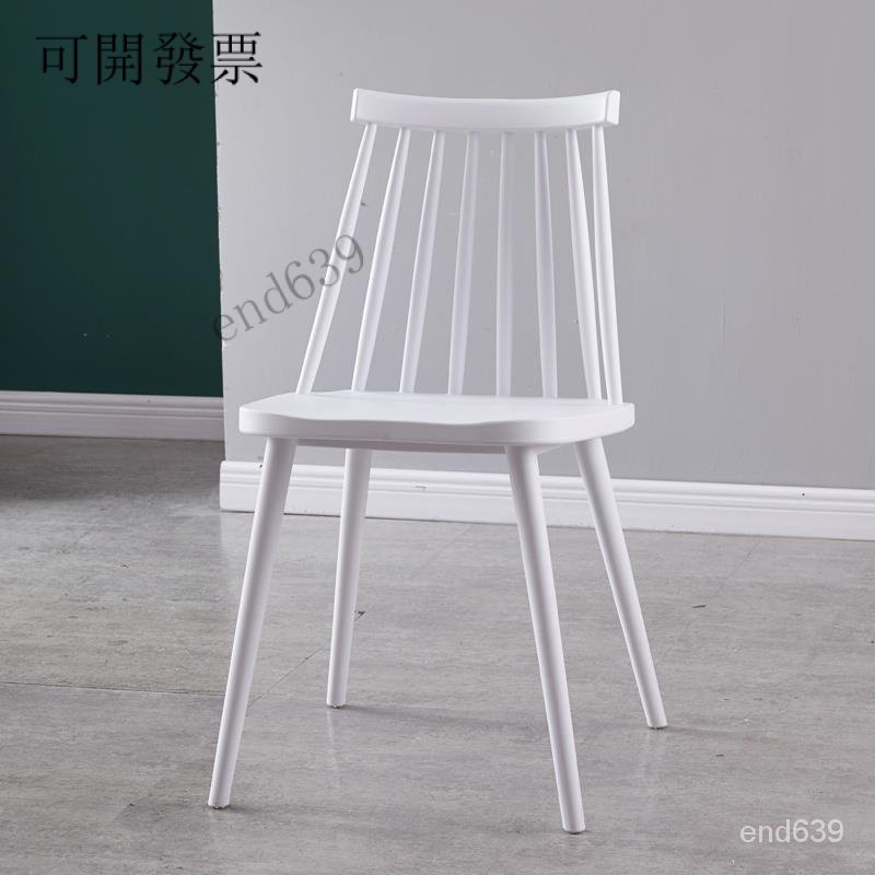 工廠直銷  實木日式椅  美式椅  北歐椅子簡約塑料傢用餐椅凳子靠背溫莎椅化妝椅網紅現代書桌椅