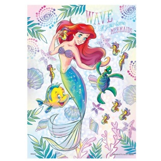 Disney Princess迪士尼公主-小美人魚(9)拼圖108片 墊腳石購物網